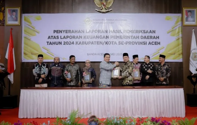 Pidie Jaya raih WTP atas LKPD 2024, diterima oleh Bupati Syibral Malasyi