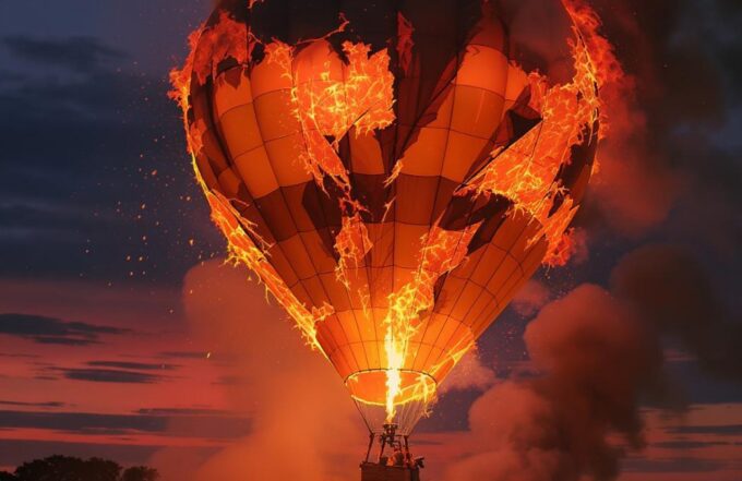 Balon udara terbakar di Brazil, 8 penumpang tewas