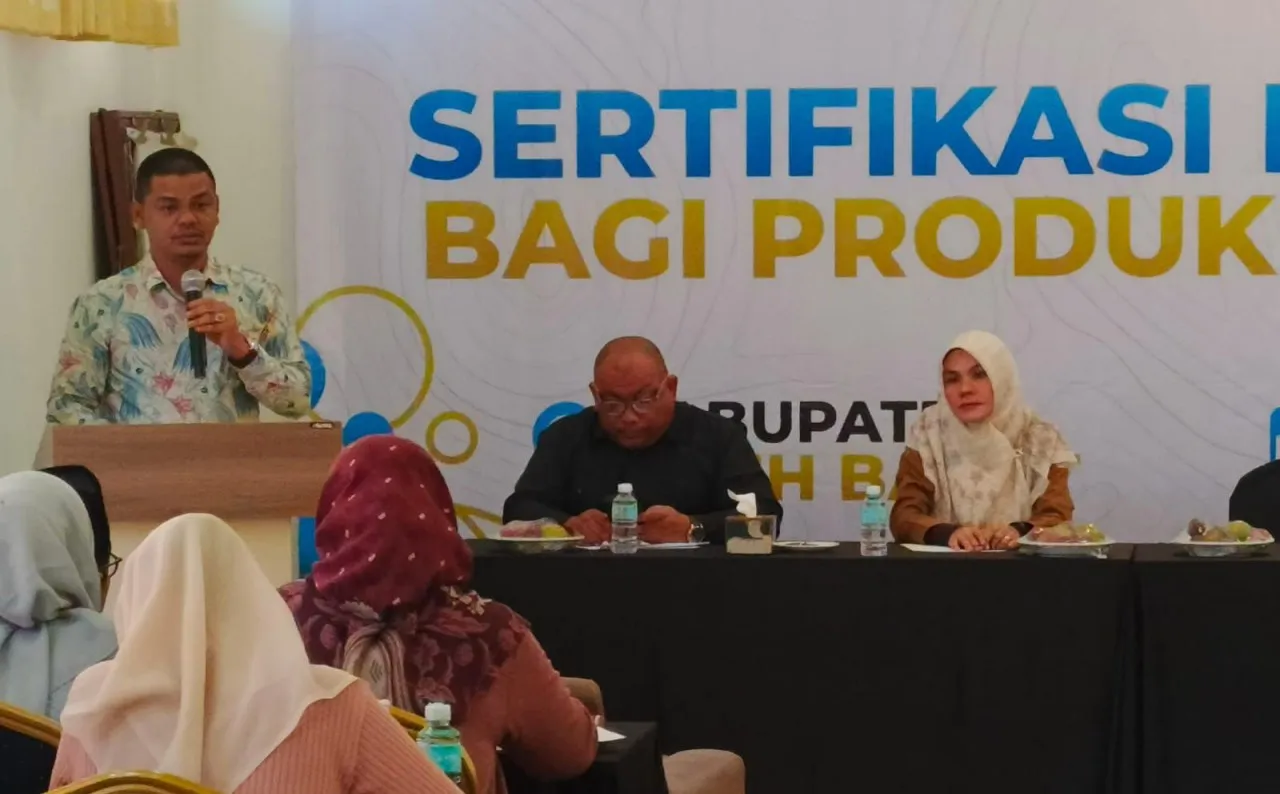 Dinas Koperasi dan UMKM Aceh targetkan sertifikasi halal pelaku usaha