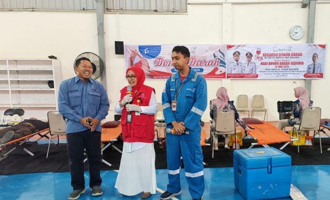 Sambut HUT Ke-45, PT Medco E&P Malaka gelar donor