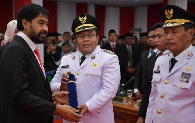 Mualem lantik Walikota dan Wakil Walikota Sabang