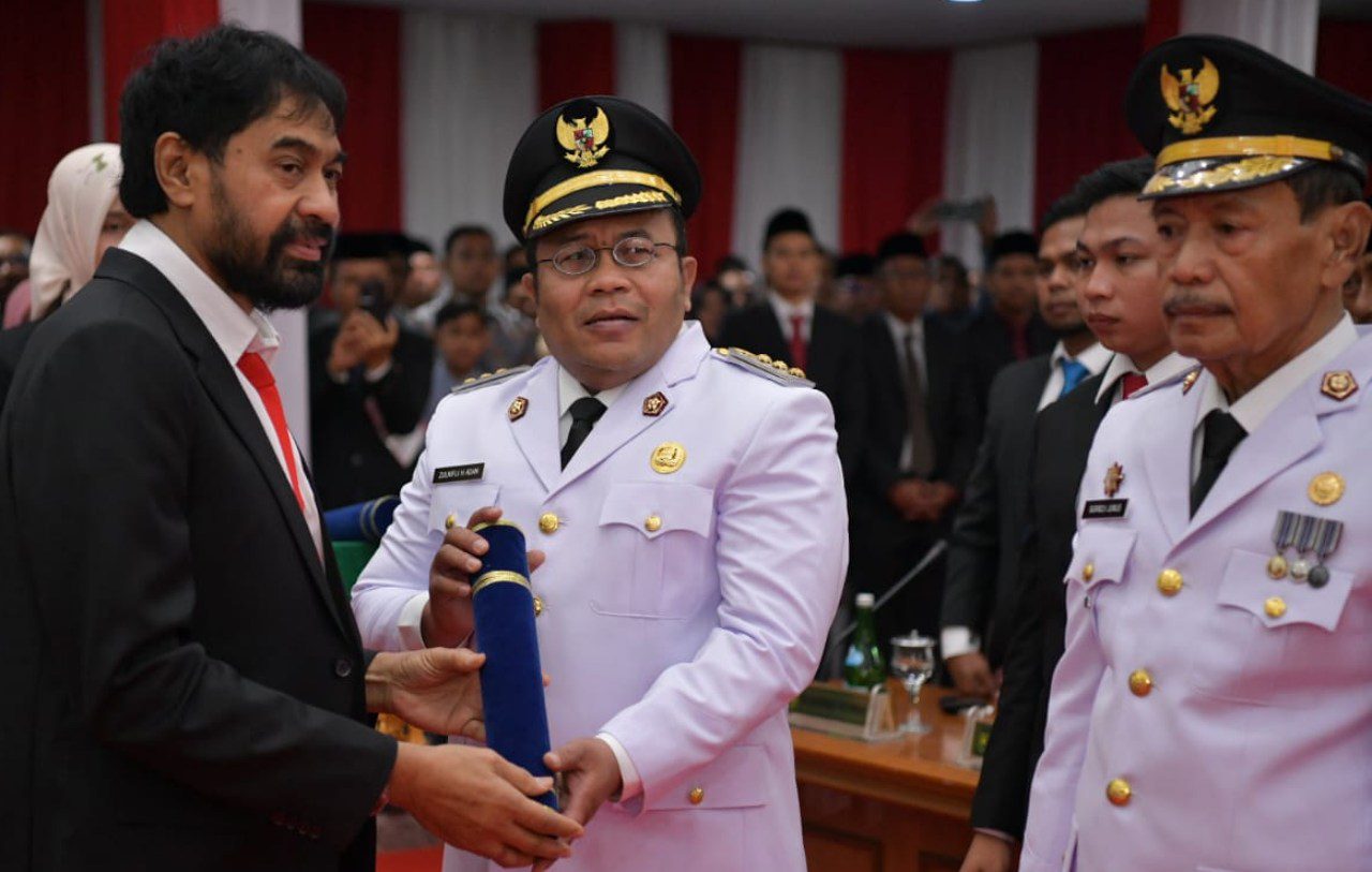 Mualem lantik Walikota dan Wakil Walikota Sabang