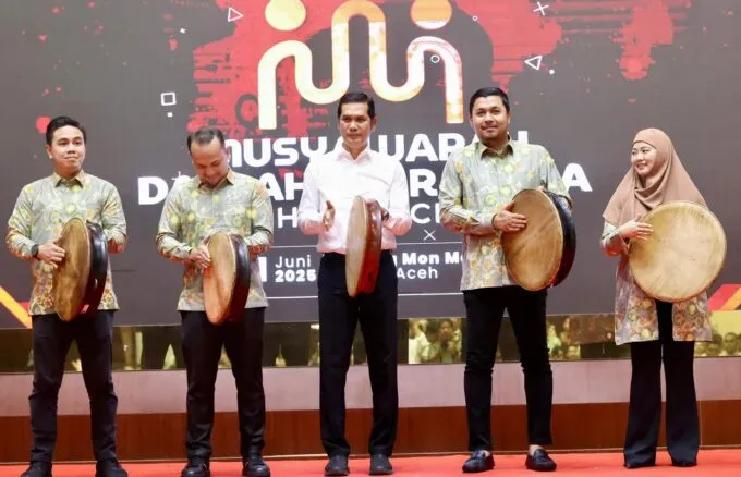 Buka Musdalub HIPMI Aceh, Plt Sekda M Nasir : momentum perkuat soliditas internal