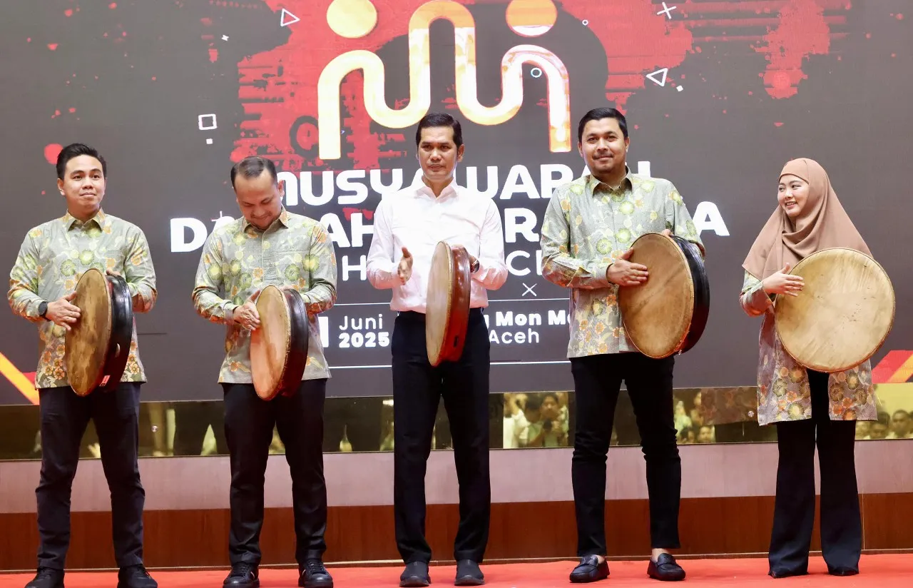 Buka Musdalub HIPMI Aceh, Plt Sekda M Nasir : momentum perkuat soliditas internal