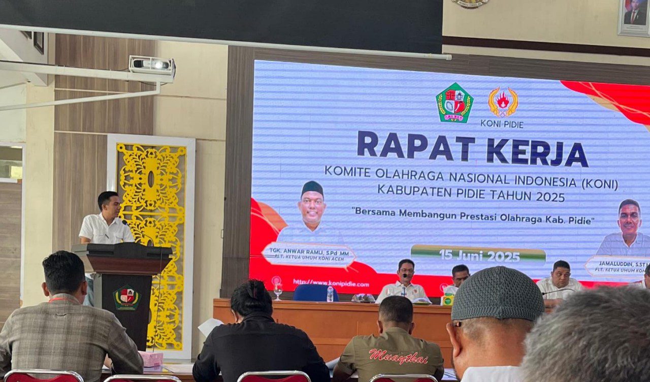 Koni Pidie buka pendaftaran calon ketua 17-19 Juni 2025