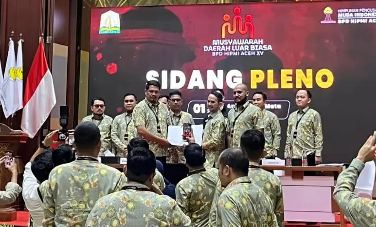 Aklamasi, Said Rizqi Fauzan ditetapkan sebagai Ketua Umum HIPMI Aceh 