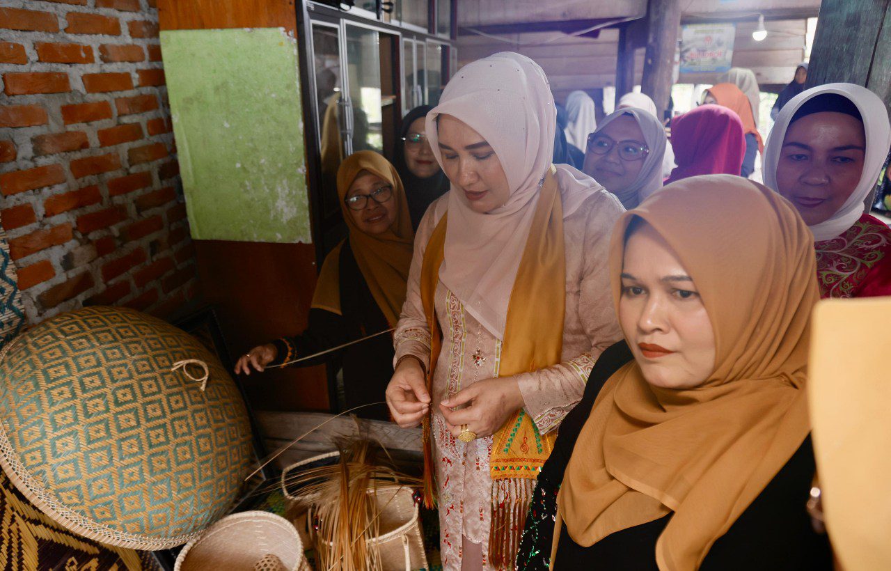 Kak Na minta perajin di Aceh Besar manfaatkan internet untuk pemasaran dan inovasi produk