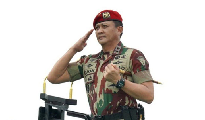 Kopassus kini dipimpin jenderal bintang tiga