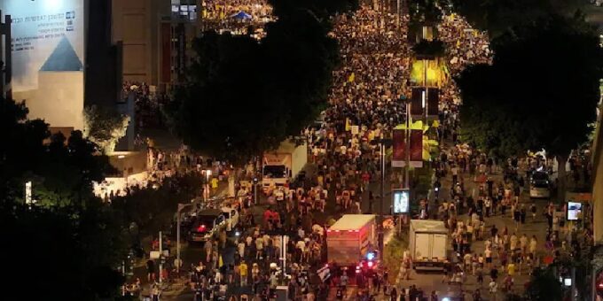 500 ribu warga Israel demo tolak pencaplokan Gaza City