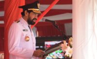Perdana, Mualem tampil jadi inspektur upacara HUT RI ke-80 di Banda Aceh