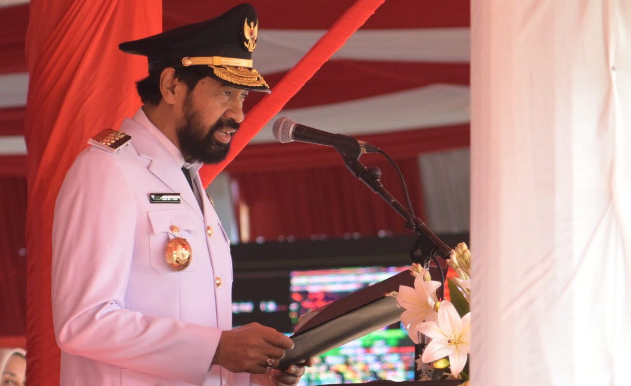 Perdana, Mualem tampil jadi inspektur upacara HUT RI ke-80 di Banda Aceh