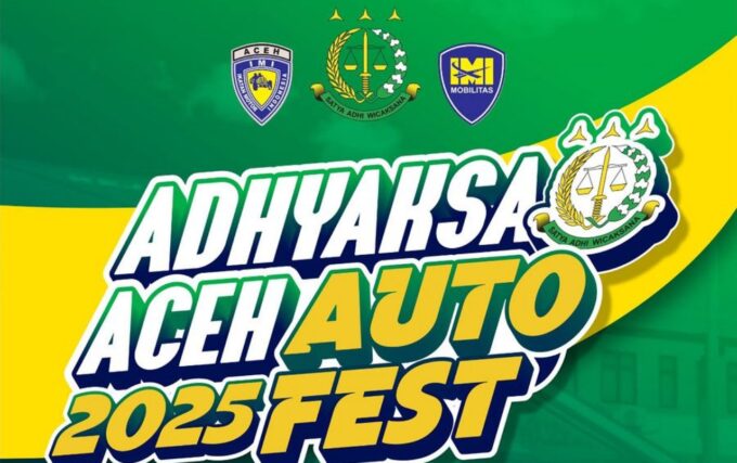 Kejati dan IMI Aceh gelar Adhyaksa Aceh Auto Fest 2025, dijadwalkan 20-21 September 2025