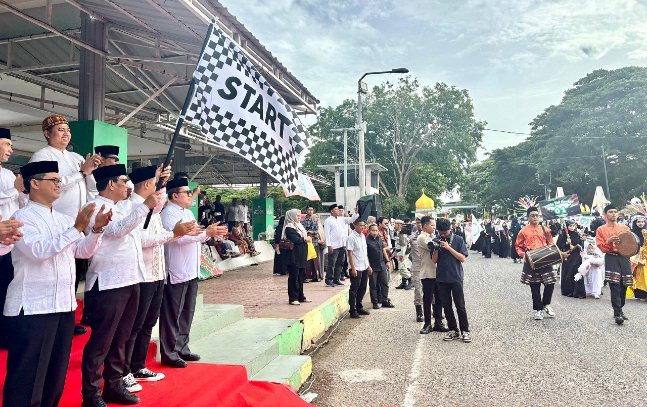 2.240 pelajar di Banda Aceh ikut pawai tahun baru islam, dilepas Asisten Administrasi Umum Setda Aceh