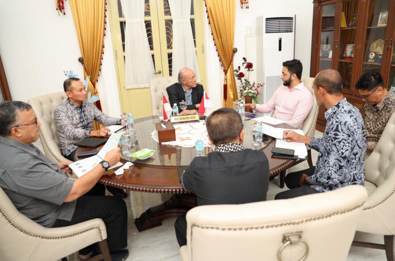 Temui Wali Nanggroe Aceh, Singapura tawarkan teknologi pengolahan limbah domestik