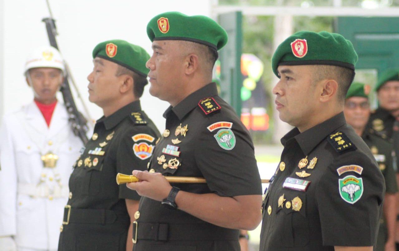 Letkol Rana Mega Al Amin dikukuhkan jadi Dandim 0110/Abdya