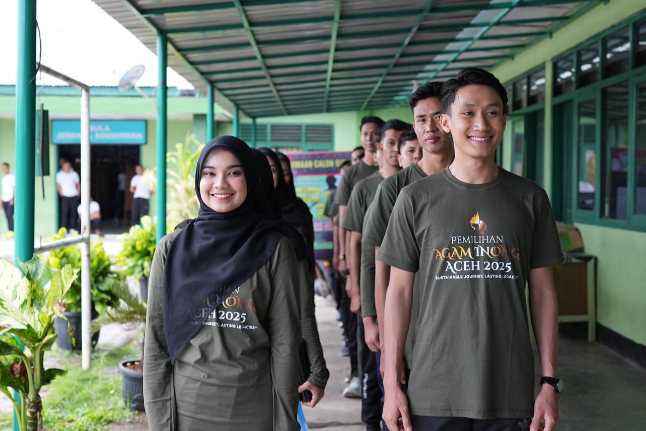 Finalis Agam Inong Aceh 2025 jalani pra-karantina di Rindam Iskandar Muda