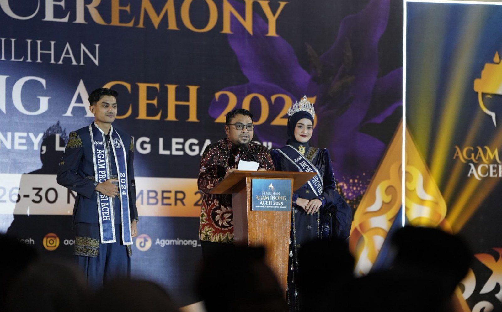 Aceh dilanda bencana, Disbudpar putuskan tunda malam grand final pemilihan Agam Inong Aceh 2025