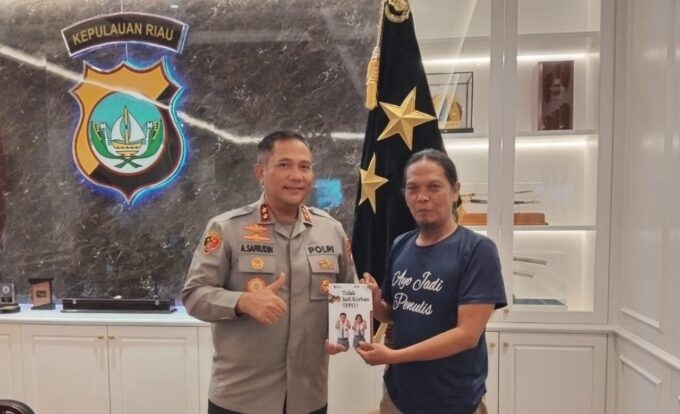 JMSI Kepri terbitkan buku ‘Tolak jadi korban TPPO’, Irjen Pol Asep Safruddin : ini karya luar biasa
