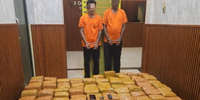 Bawa ganja ke Medan 255 kilogram, dua warga Aceh ditangkap