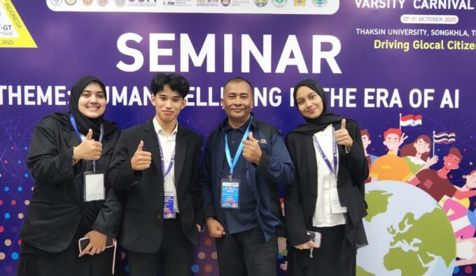 Dua mahasiswa USK Banda Aceh ukir prestasi di Thailand