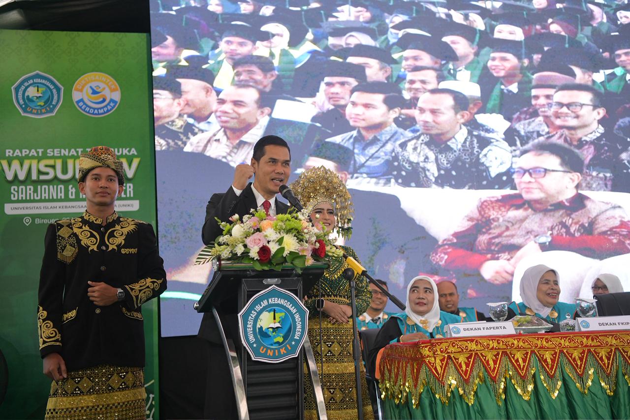 Sekda Aceh hadiri wisuda 804 lulusan UNIIKI