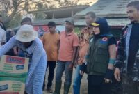 Bunda Salma bantu korban banjir di Langkahan dan Matang Kuli di Aceh Utara