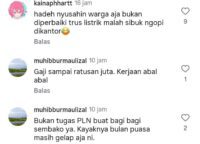 Aku IG PLN Aceh dirujak netizen