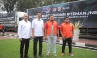 JNE bantu 500 ton logistik untuk Aceh
