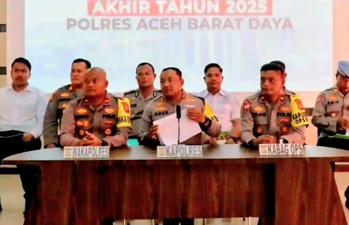 Curanmor, kejahatan paling banyak di Aceh Barat Daya sepanjang 2025