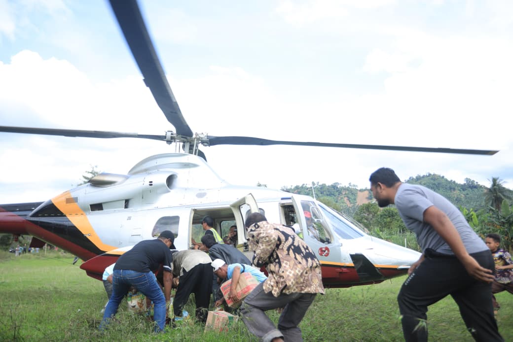 Masih ada desa di Aceh terisolir, Murthala : Pasokan logistik lewat jalur udara