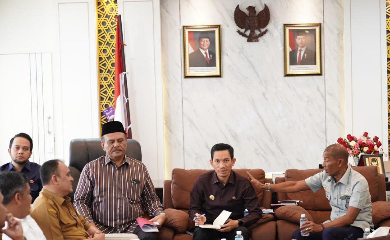 Bupati Aceh Barat temui Zulfadhli minta dukungan penyelesaian pembangunan RS Regional