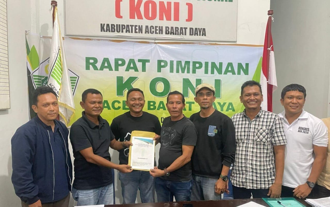 Kantongi dukungan 23 cabor, Zulkarnaini jamu calon Ketua Koni Abdya