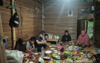 Janji Safar saat sahur bersama warga miskin di Abdya