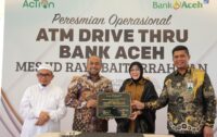 Bank Aceh resmikan ATM Drive Thru di Banda Aceh, Fadhil Ilyas : Ini yang kedua kita bangun untuk mudahkan nasabah