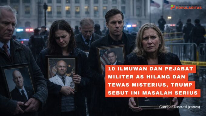 10 Ilmuwan dan Pejabat Militer AS Hilang dan Tewas Misterius, Trump Sebut Ini Masalah Serius