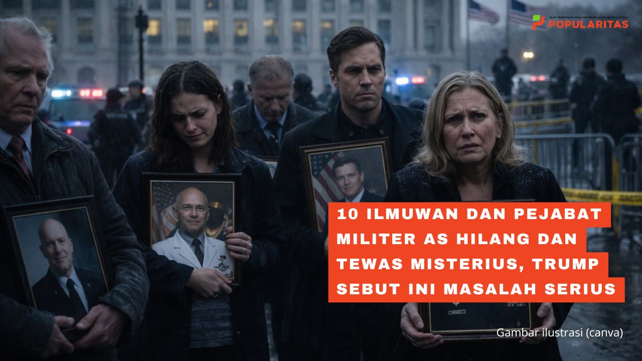 10 Ilmuwan dan Pejabat Militer AS Hilang dan Tewas Misterius, Trump Sebut Ini Masalah Serius