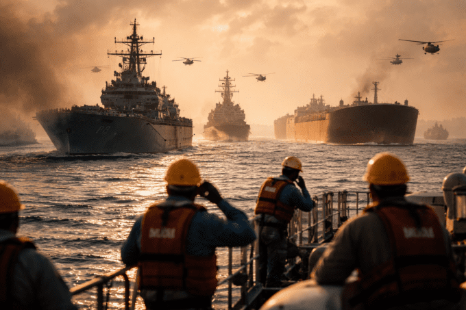 AS Blokade Selat Hormuz dan Pelabuhan Iran, Pasokan Energi Global Terancam Terganggu
