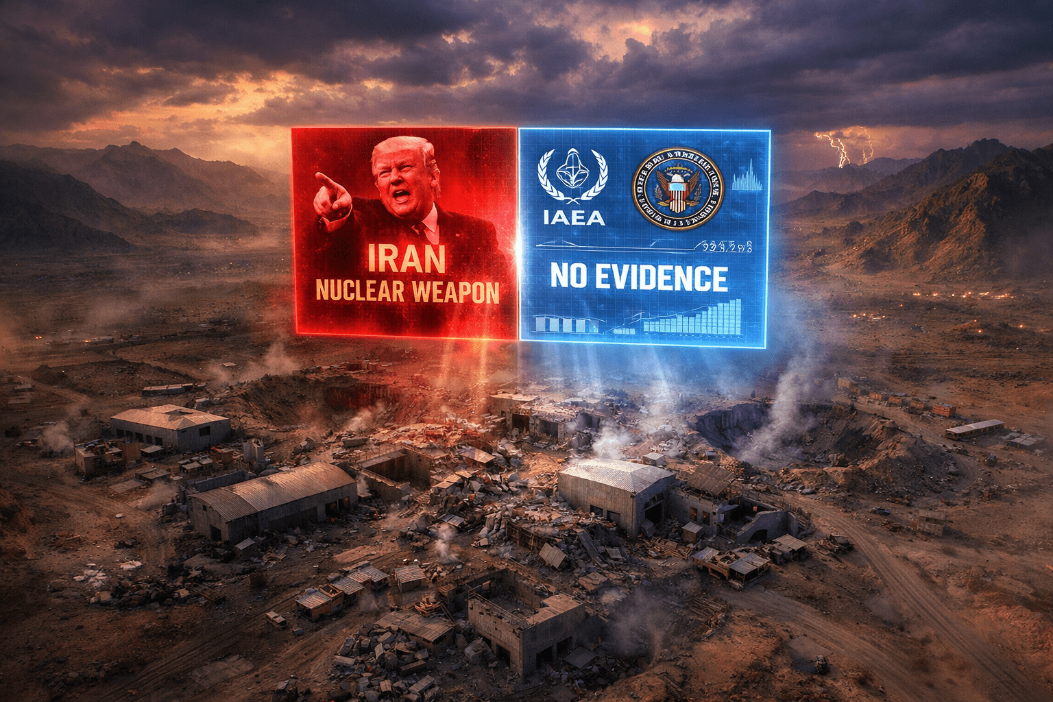 Trump Tuduh Iran Bangun Senjata Nuklir, Intelijen AS dan IAEA Bantah