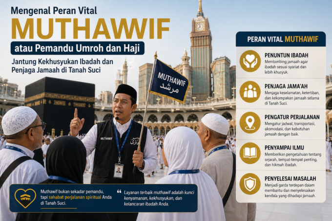 Peran Muthawif Umroh dan Haji: Tugas, Syarat, dan Perbedaannya