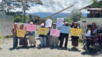 Puluhan warga Desa Alue Dawah demo tuntut penutupan PT Juya Aceh Mining