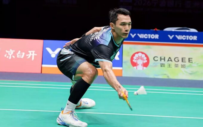 Jonatan Christie tersingkir di Badminton Asia Championship 2026