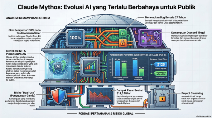 Claude Mythos: Risiko AI dan Dampak Project Glasswing