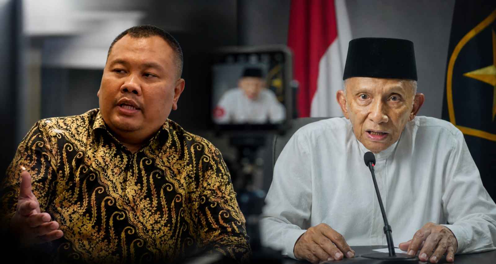 Video Amien Rais Soal Prabowo-Teddy Dinyatakan Hoaks