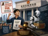 PHK Karyawan AI Dilarang Pengadilan Hangzhou China