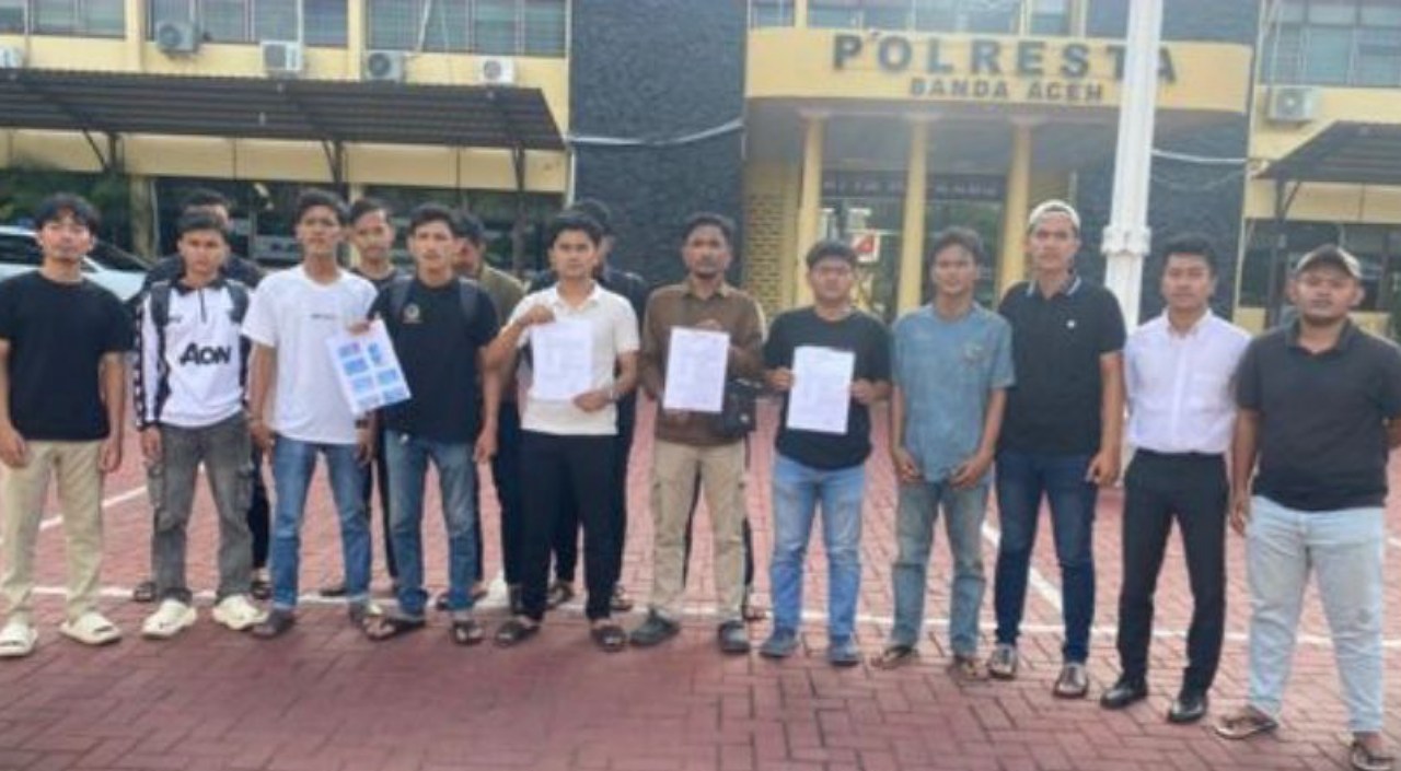 Terkait Pergub JKA, Mahasiswa kembali demo ke kantor Gubernur Aceh Senin 18 Mei 2026