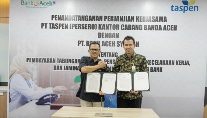 PT Taspen percayakan pengelolaan dana pensiun ke Bank Aceh Syariah