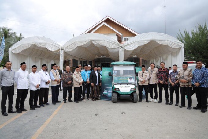 Bank Aceh bantu buggy car untuk Asrama Haji Banda Aceh
