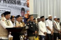 Ketua DPR Aceh dampingi Mualem lepas keberangkan jemaah haji kloter I