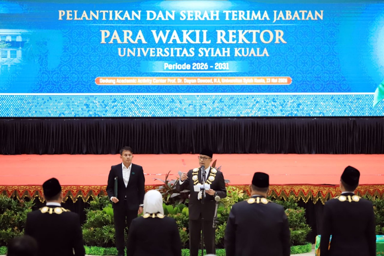 Ramzi Adriman, dosen muda yang dipercaya Mirza Tabrani jabat Wakil Rektor USK Banda Aceh