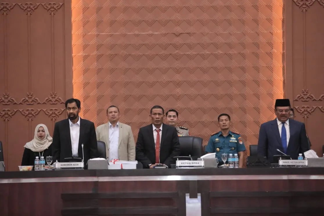 Zulfadhli hadiri Rapat Paripurna Rancangan Qanun Pertanggungjawaban APBA 2025